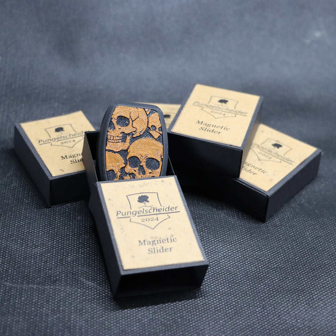 Magnetic Slider - Skull Kupferfarben