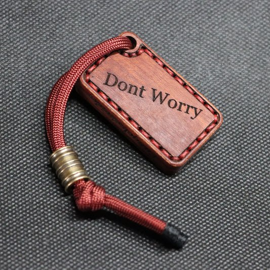 Worry-Stone - Don't Worry - rot