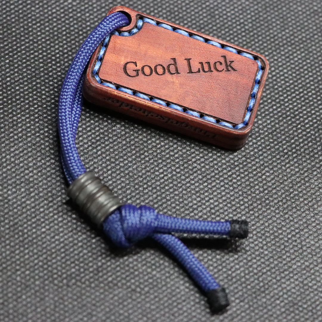 Worry-Stone - Good Luck - blau
