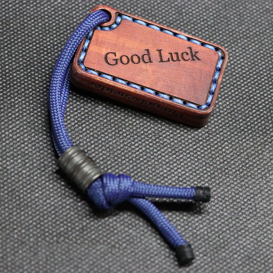 Worry-Stone - Good Luck - blau