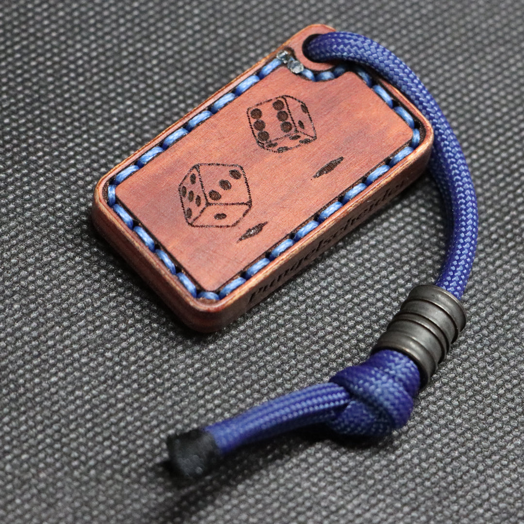 Worry-Stone - Good Luck - blau
